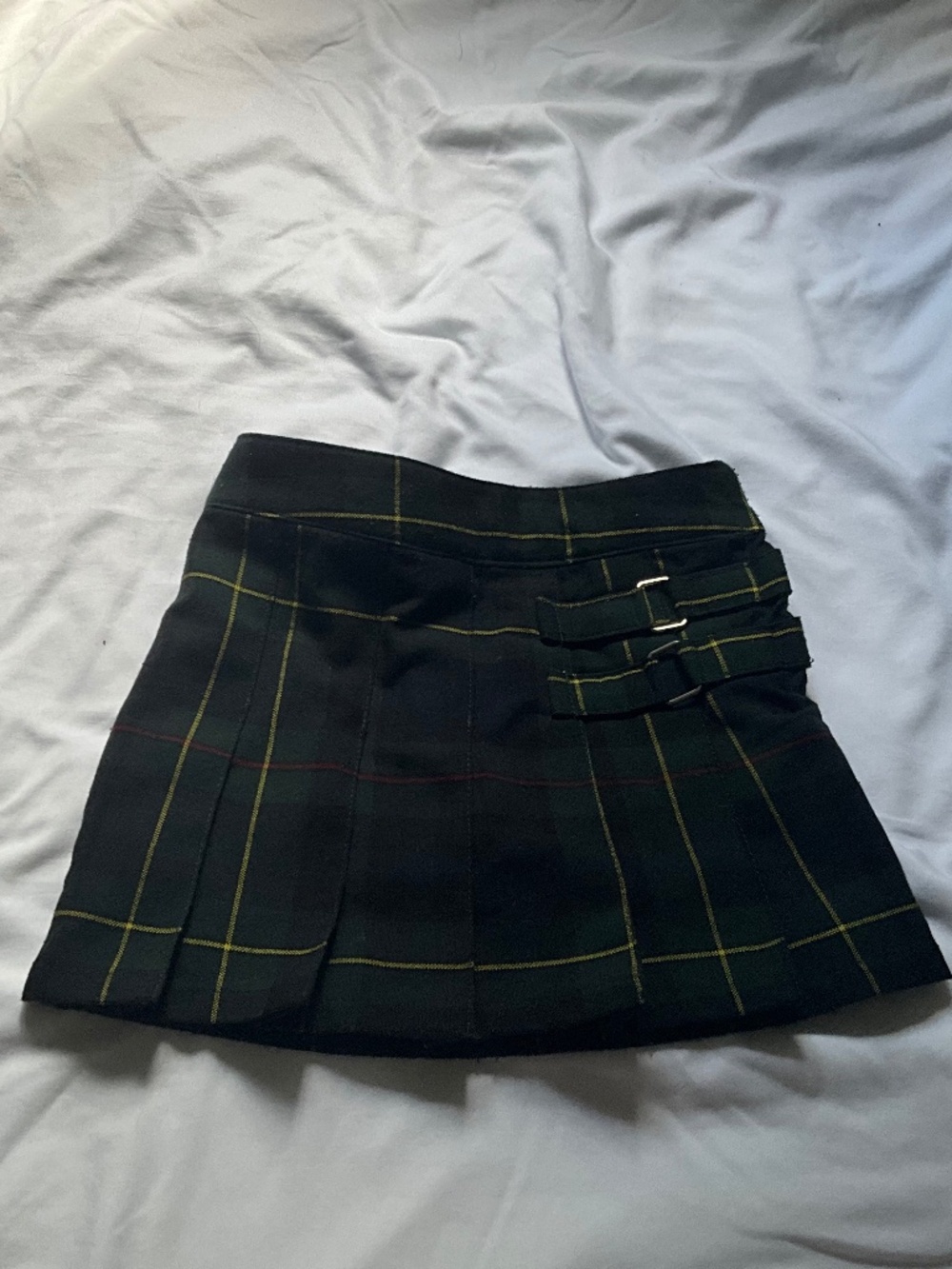Girls Uniform Plaid Skirt Sz 3t